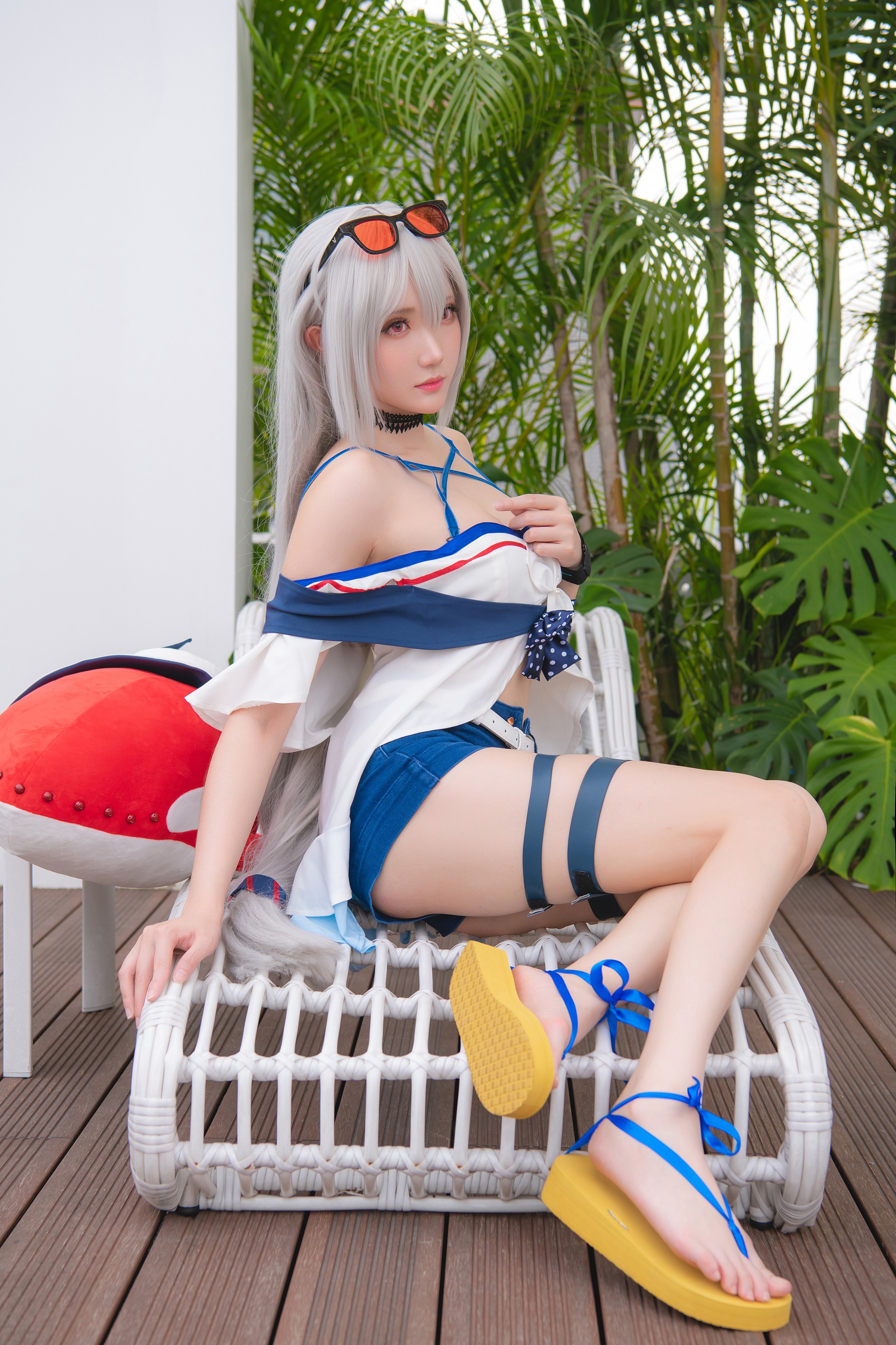 图片[1]-瓜希酱 – NO.071 斯卡蒂 [24P]-XikXak